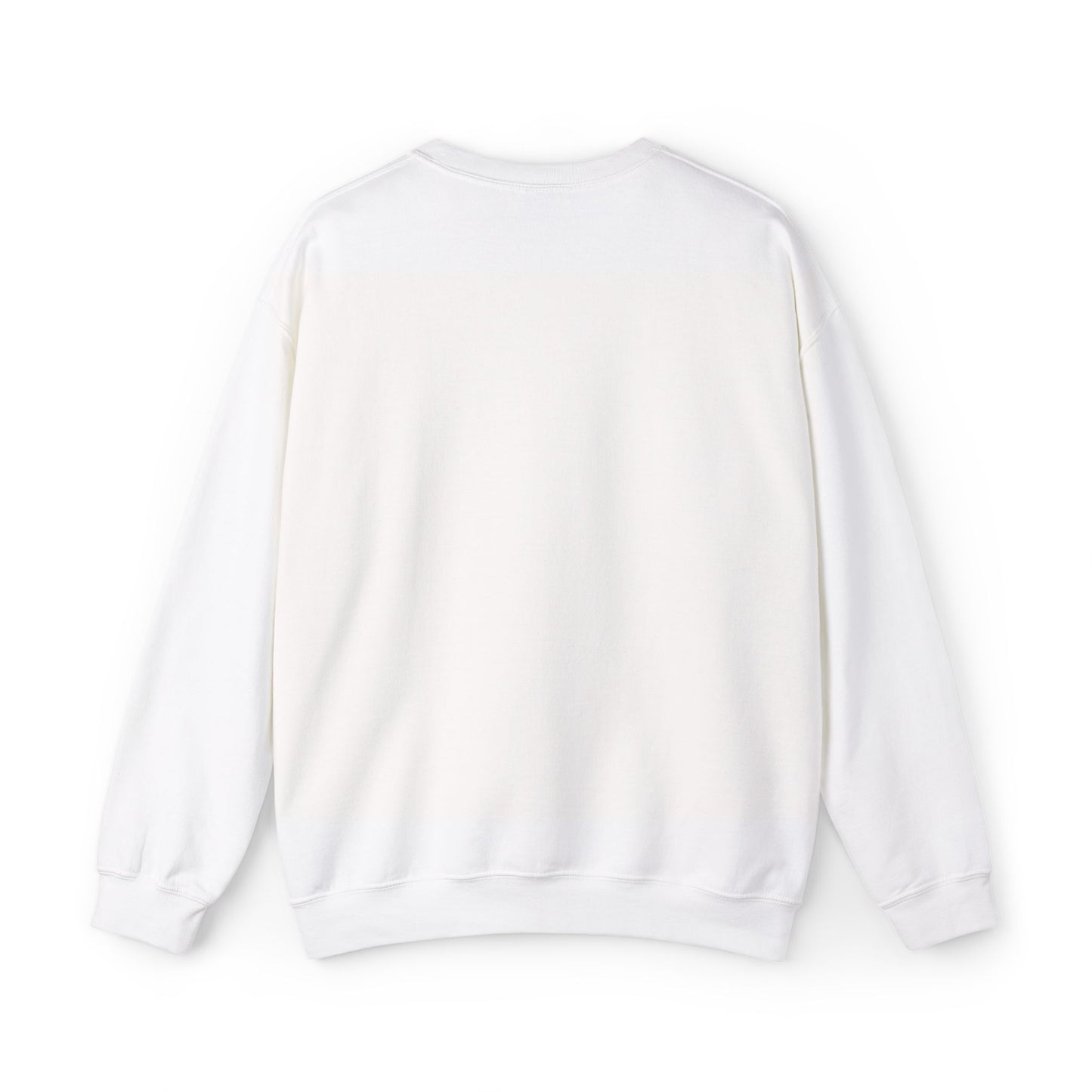 Crewneck Sweatshirt Candle Design White